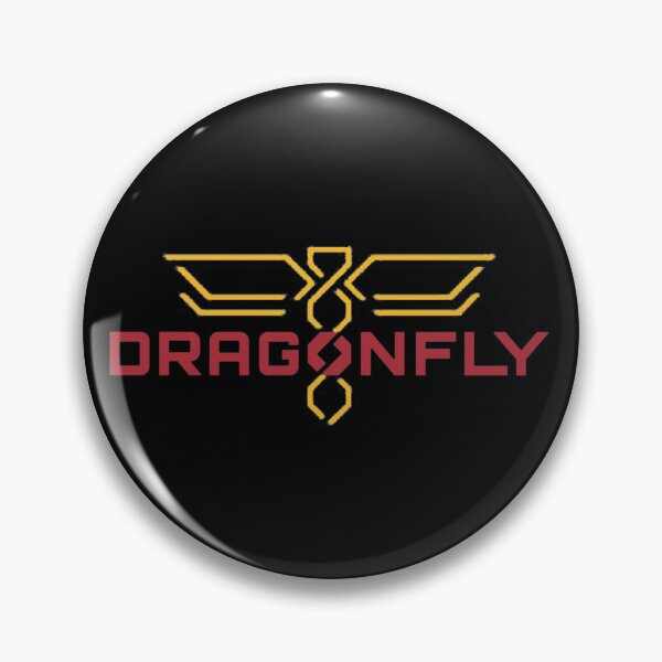 Item preview, NASA Dragonfly Logo designed and sold by LightningJelly.