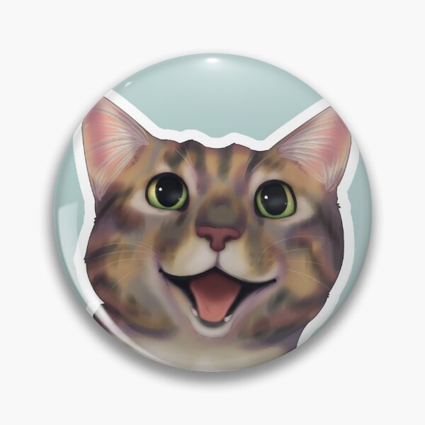 Item preview, Smiley - Happy Cat designed and sold by AranciaMaven.