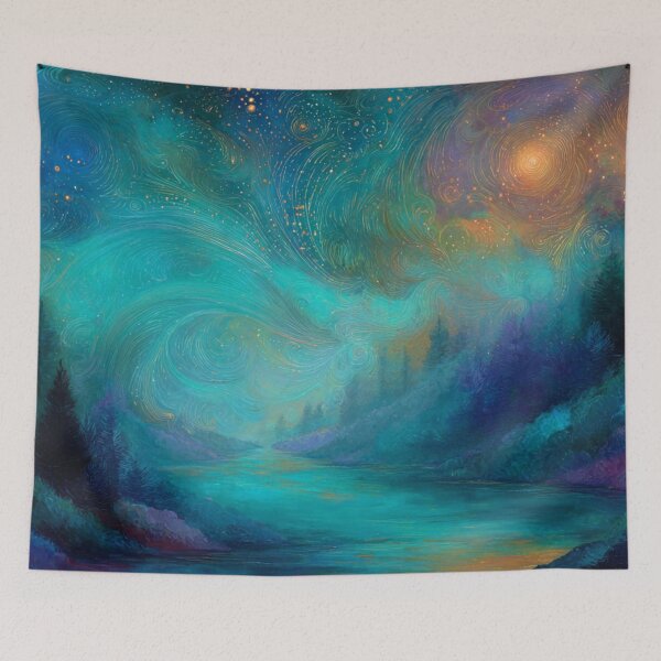 Item preview, The River Beneath the Whispering Sky designed and sold by afrancisCL.