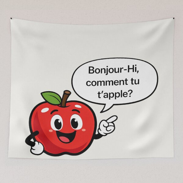 Item preview, What's your name? designed and sold by Je Suis À Moitié Plein.