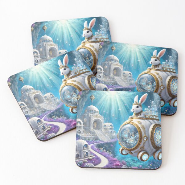 Item preview, Cyborg Rabbit and the Sacred Nautilus 12L1P173TH7 designed and sold by OsirizyahDesign.