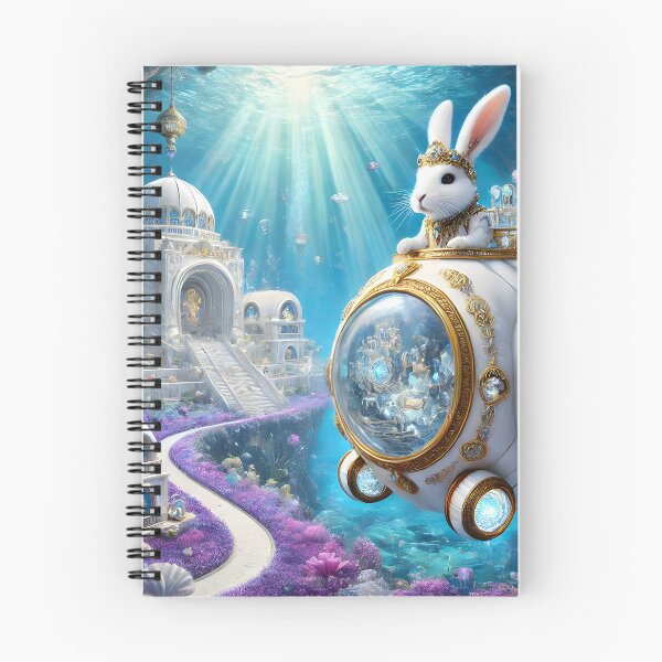 Item preview, Cyborg Rabbit and the Sacred Nautilus 12L1P173TH7 designed and sold by OsirizyahDesign.