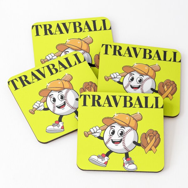 Item preview, Travball Throw. Catch. Repeat. – Funny Baseball Throw Ball designed and sold by ChameraDesign.