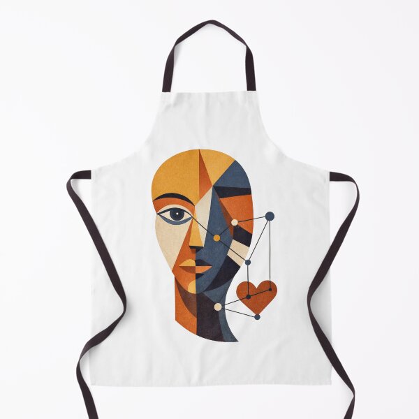 Item preview, Fragmented Self – Mid-Century Abstract Geometry designed and sold by DigitalDropArts .