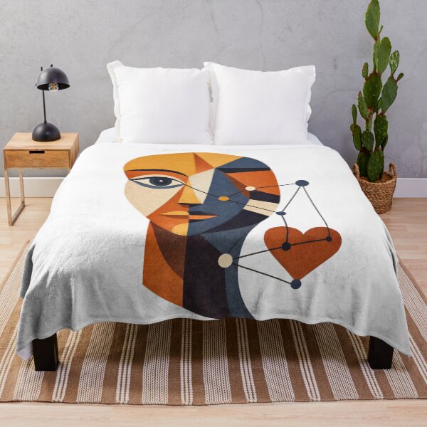 Item preview, Fragmented Self – Mid-Century Abstract Geometry designed and sold by DigitalDropArts .