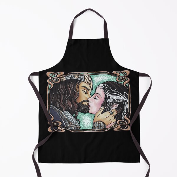 Item preview, Aragorn and Arwen kiss designed and sold by Lauren Eldridge-Murray.