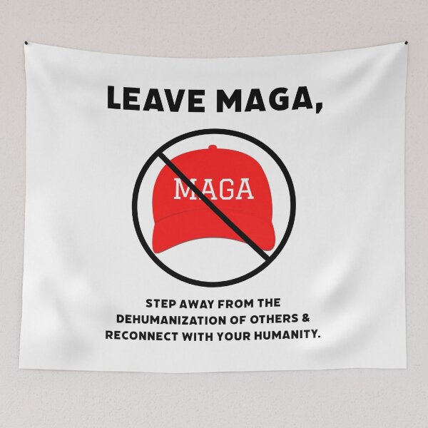 Item preview, Leave MAGA designed and sold by Rachel the Artist .