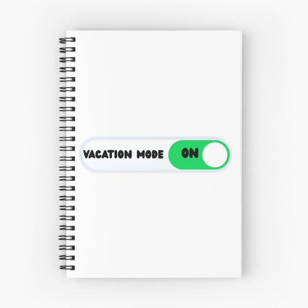 Item preview, Vacation Mode On Funny Summer Vacay Beach Vibes Switch Sticker designed and sold by Like it.