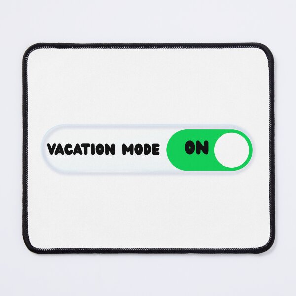 Item preview, Vacation Mode On Funny Summer Vacay Beach Vibes Switch Sticker designed and sold by Like it.