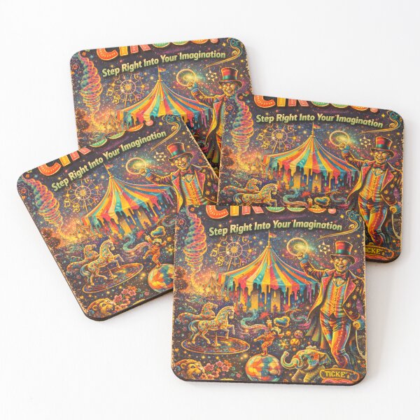 Item preview, Retro Dream Circus designed and sold by Gravosaurus Rex.