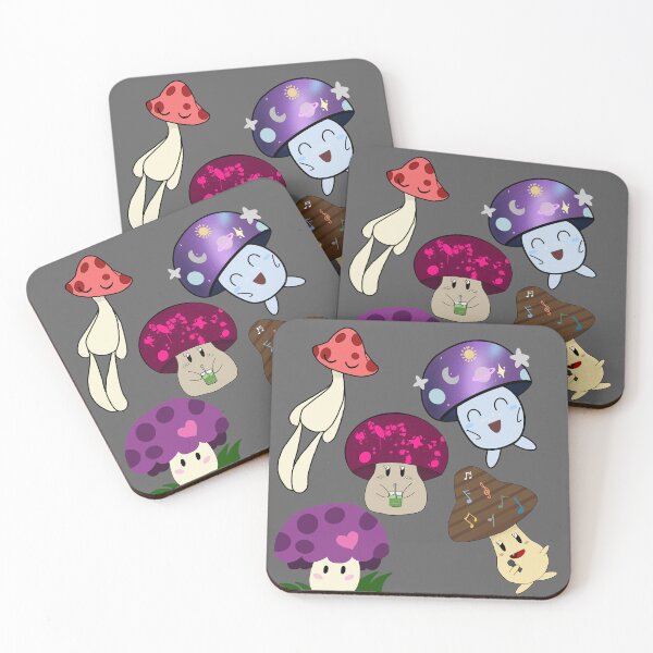 Item preview, Assortment of Mushrooms - Grey designed and sold by HelenGena.