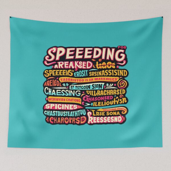 Item preview, reasons for speeding designed and sold by NCNGDESIGN.
