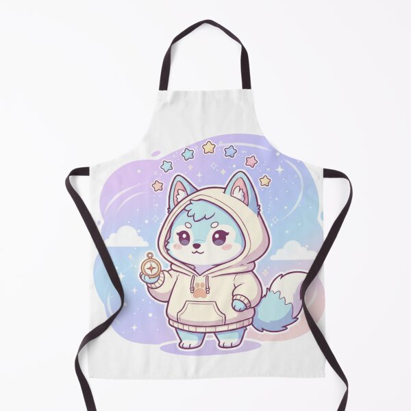 Item preview, WolfChan Inspired ?– Cute Wolf Leader Chibi – Stray but Not Lost Cozy Aesthetic Stuff designed and sold by evanelle.designs.