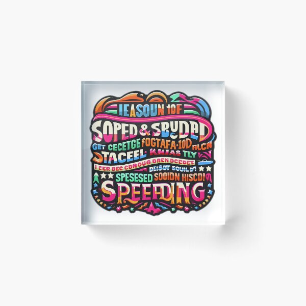 Item preview, reasons for speeding designed and sold by NCNGDESIGN.