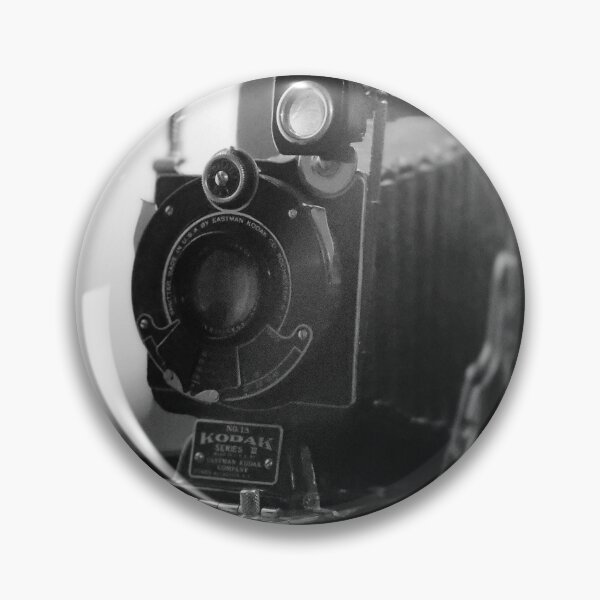 Item preview, Vintage Kodak Camera in Black and White – Antique Photography Still Life designed and sold by BlueRidgeBazaar.