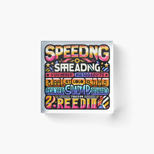 Item preview, reasons for speeding designed and sold by NRSROTE.