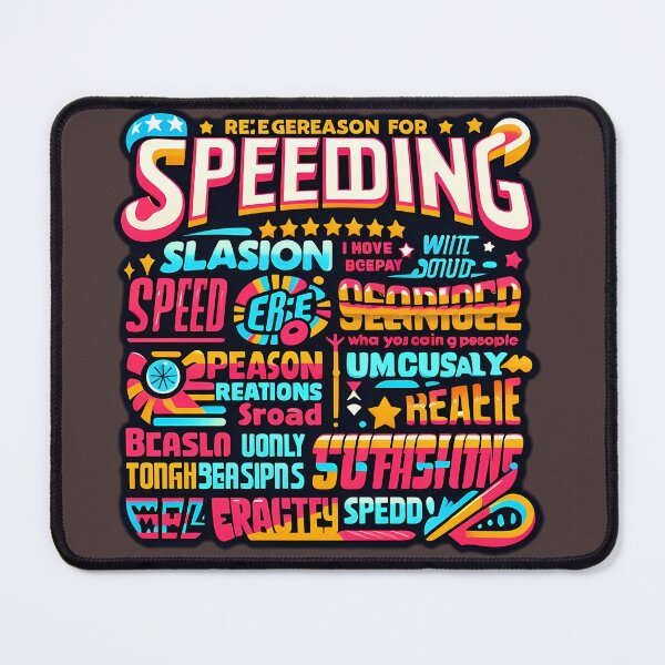 Item preview, reasons for speeding designed and sold by NCNGDESIGN.