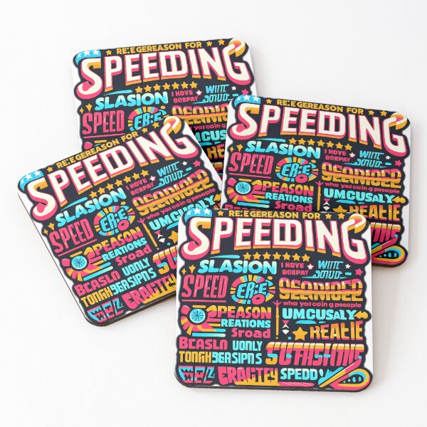 Item preview, reasons for speeding designed and sold by NCNGDESIGN.