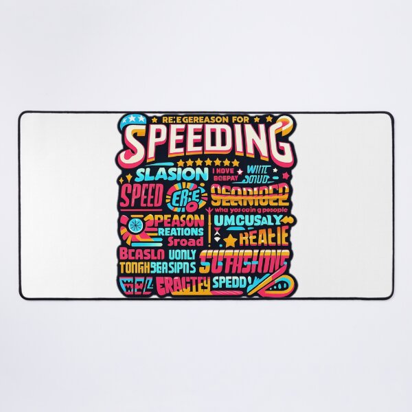 Item preview, reasons for speeding designed and sold by NCNGDESIGN.