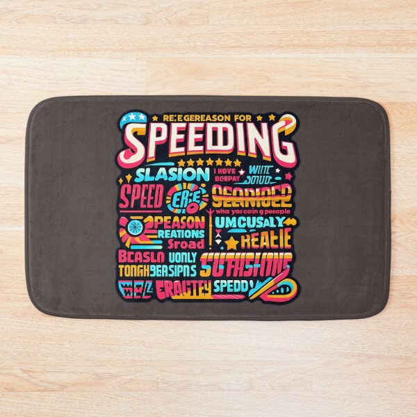 Item preview, reasons for speeding designed and sold by NCNGDESIGN.