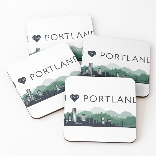 Item preview, I Love Portland City designed and sold by VerizalShop.