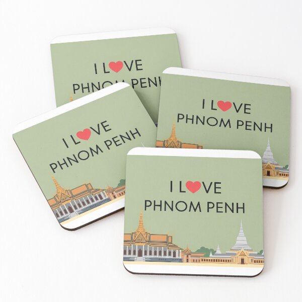 Artikelvorschau, Ich liebe Phnom Penh entworfen und verkauft von VerizalShop.