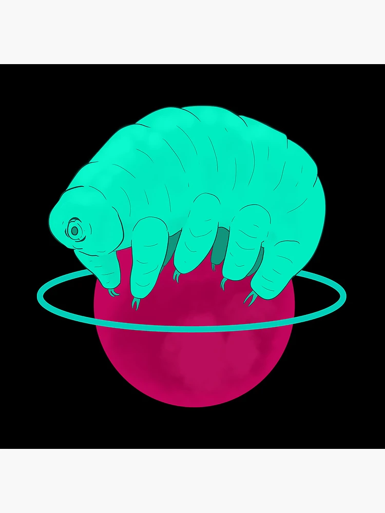 Thumbnail 4 of 4, Clock, TARDIGRADE designed and sold by itshypernova.