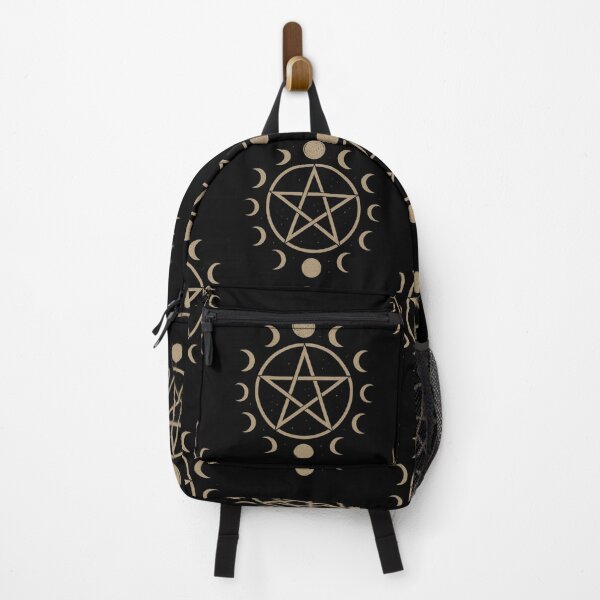 Item preview, SVT Lunar Pentacle Witchcraft | Midnight Familiar Pagan Moon Phase Sigil designed and sold by SEVERTREND APPAREL .
