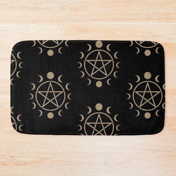 Item preview, SVT Lunar Pentacle Witchcraft | Midnight Familiar Pagan Moon Phase Sigil designed and sold by SEVERTREND APPAREL .