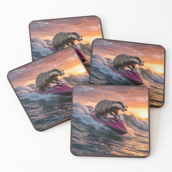 Item preview, Badger Rules the Waves designed and sold by Tridentulus.