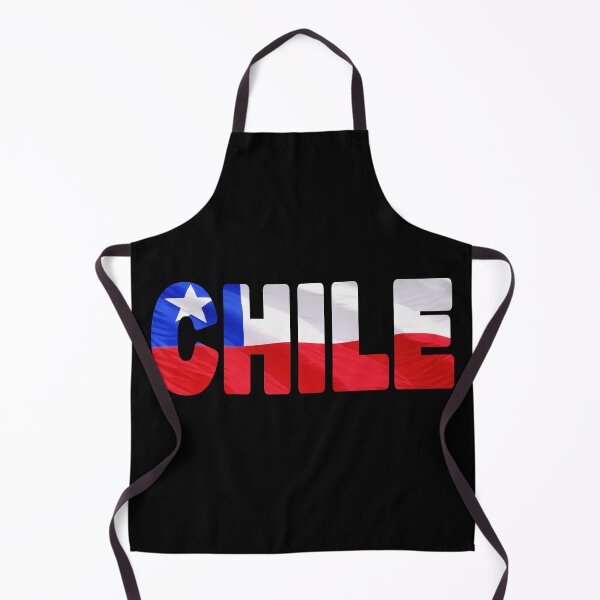 Item preview, CHILE - Flag Flying in Wind cut to Letters Souvenir Sticker Shirt designed and sold by Adam Gormley.