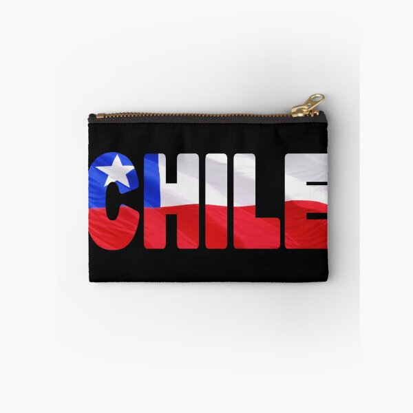 Item preview, CHILE - Flag Flying in Wind cut to Letters Souvenir Sticker Shirt designed and sold by Adam Gormley.