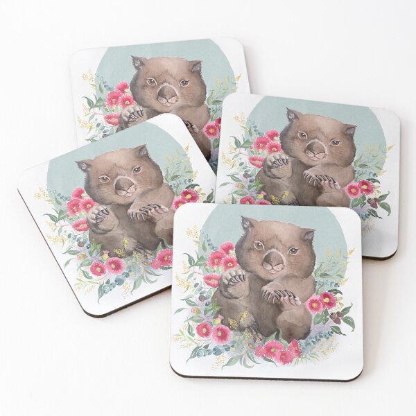 Item preview, Wombat designed and sold by Sarah  Mac Illustration.