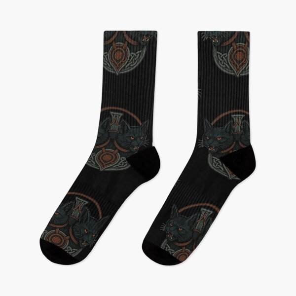 Item preview, SVT Twin Shadow Familiars | Midnight Familiar Witchcraft Pagan Guardian Cats designed and sold by SEVERTREND APPAREL .