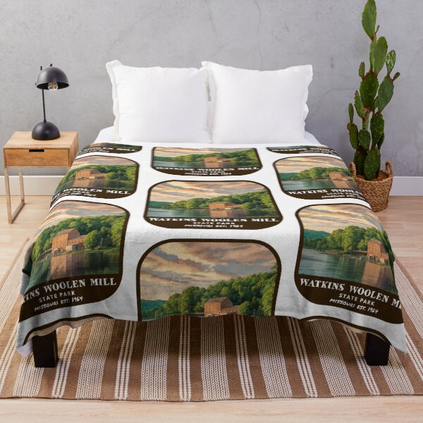 Item preview, Vintage Watkins Woolen Mill State Park (Missouri State Park) designed and sold by RabbitK.