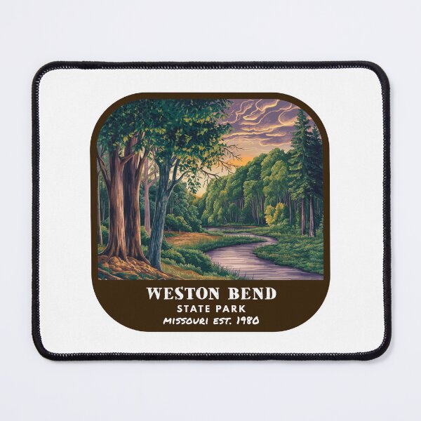 Item preview, Vintage Weston Bend State Park (Missouri State Park) designed and sold by RabbitK.