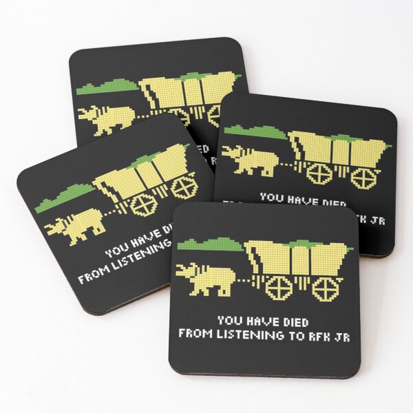 Item preview, Retro Oregon Trail–Style Pixel Art Political Satire “You Have Died” RFK Jr Parody designed and sold by IronLazarus.