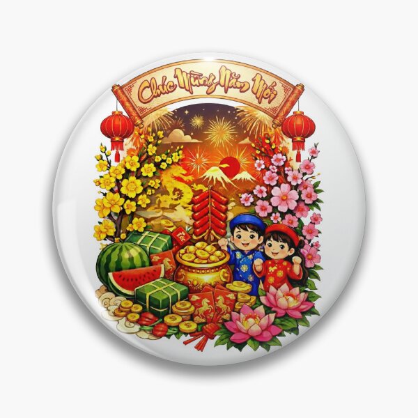 Item preview, Chuc Mung Nam Moi Tet New Year 2026 designed and sold by YeOldeHobbyShop.