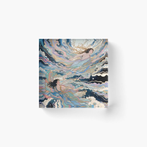 Item preview, Celestial Dancers in the Cosmic Sky designed and sold by KiraChie.
