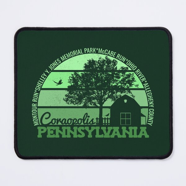 Item preview, Coraopolis Pennsylvania Sunset Retro Vintage Local Pride Logo designed and sold by CRHPOD20.