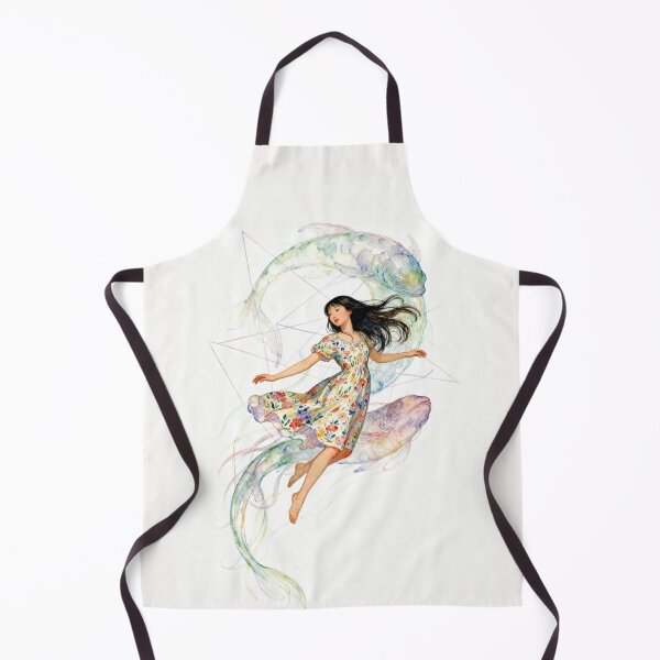 Item preview, Girl and fish designed and sold by xianxiu-ling.