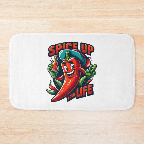 Item preview, Spicy Chili Pepper Cartoon Character Motivational Design designed and sold by LunaPixelStudio.