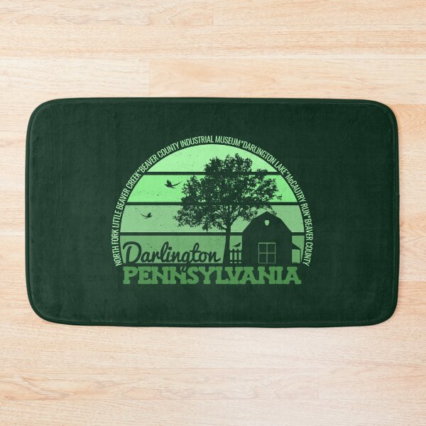 Item preview, Darlington Pennsylvania Sunset Retro Vintage Local Pride Logo designed and sold by CRHPOD20.