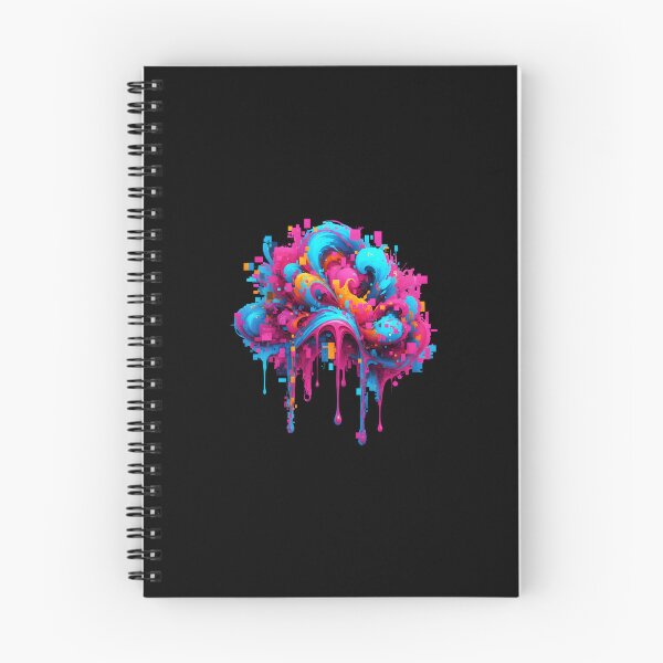 Item preview, Creative Brain Melt - Colorful Glitch Art Explosion designed and sold by Dakson Design - Fantasy Art.