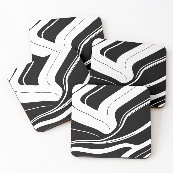 Item preview, Black and White Abstract Pattern  designed and sold by GraphicsClub.