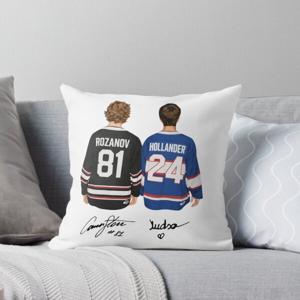 Aperçu de l'œuvre Hollander Rozanov Hockey, Connor Storrie Roza, Ilya Rozanov, Arkham, Queer Hockey – Rivalité passionnée créée et vendue par CuddleCauldron.