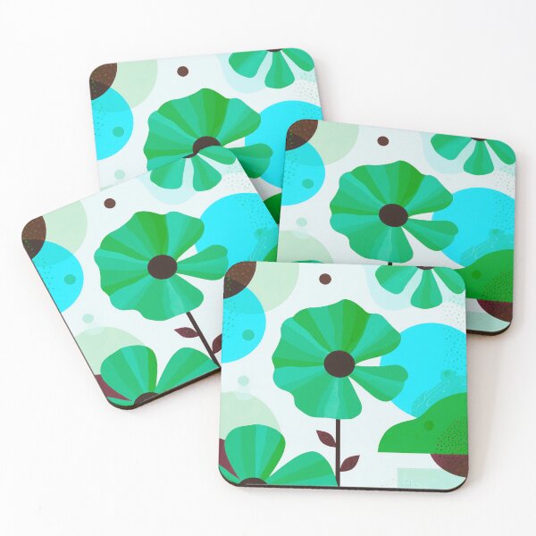 Item preview, Green Rhythm Flower designed and sold by joycrysstudio.