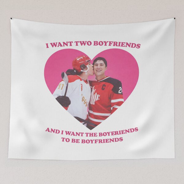 Item preview, Ilya Shane I Want Two Boyfriends Heated - Heated Rivalry designed and sold by CuddleCauldron.
