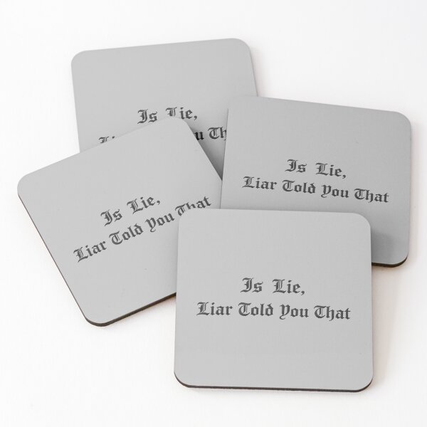 Item preview, Is Lie, Liar Told You That - Hockey Romance LGBT Hockey Fan, Heated Movie Rivalry designed and sold by CuddleCauldron.