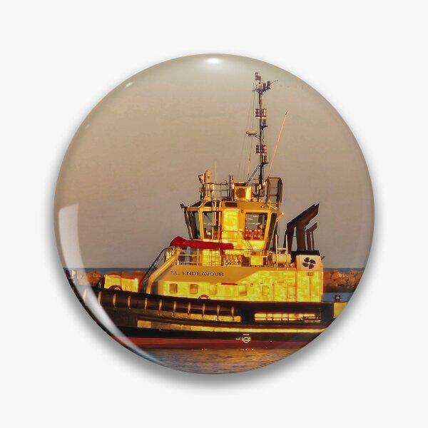 Item preview, Tugboat Endeavour golden in the morning light designed and sold by FranWest.